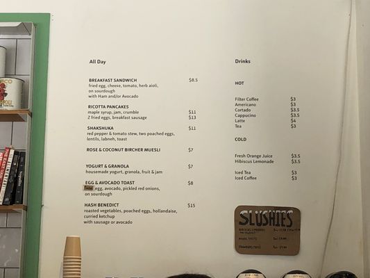 Menu photo 2 Hunnybee Vancouver, BC