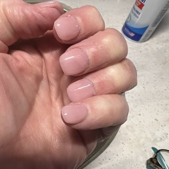 Nirvana Beauty Lounge - Shape and thickness is terrible - Nail Salons Near Me - Reno, Nevada
