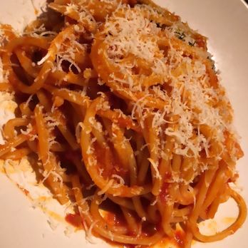 Delfina - Spaghetti with plum tomatoes. - Italian Near Me - San Francisco, California