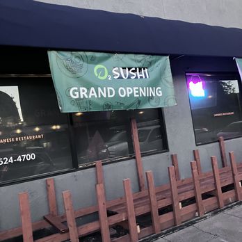 O2 Sushi - Remodeled front of restaurant - Sushi Bars Near Me - Albany, California O2 Sushi - Remodeled front of restaurant - Sushi Bars Near Me - Albany, California
