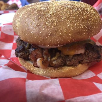 The Red Top Pit Stop - Bacon cheeseburger - Burgers Near Me - Lakeland, Florida The Red Top Pit Stop - Bacon cheeseburger - Burgers Near Me - Lakeland, Florida