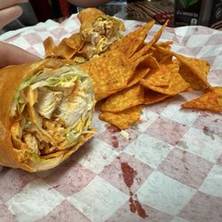 Riviera Too - Buffalo chicken wrap