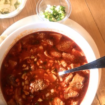 Casa Tequilana - Best Menudo EVER. Perfectly Prepared With Care. So Fresh and DELICIOSO! Perfect. Served with Handmade Corn Tortillas. - Mexican Near Me - Leeds, Utah