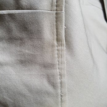 Albert's Tailor - Crooked seam. - Sewing & Alterations Near Me - Vancouver, British Columbia