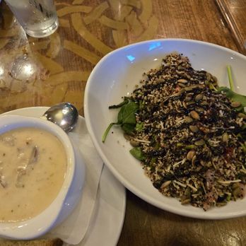 Mcginty's Wood Oven Pub - Chowder & quinoa bowl - Irish Near Me - Divide, Colorado Mcginty's Wood Oven Pub - Chowder & quinoa bowl - Irish Near Me - Divide, Colorado