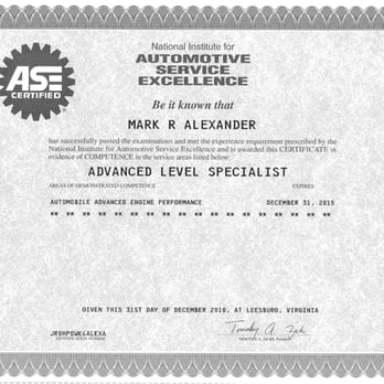 Alexander Automotive Service - Advanced Level Specialist - Advanced Engine Performance - Auto Repair Near Me - Sudbury, Massachusetts Alexander Automotive Service - Advanced Level Specialist - Advanced Engine Performance - Auto Repair Near Me - Sudbury, Massachusetts