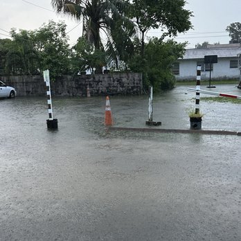 Bake Shack - Parking lot floods - Breakfast & Brunch Near Me - Dania Beach, Florida Bake Shack - Parking lot floods - Breakfast & Brunch Near Me - Dania Beach, Florida