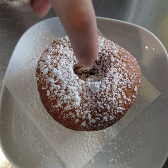 Hangar B Eatery - Potato doughnut. Still warm! - Breakfast & Brunch Near Me - Chatham, Massachusetts