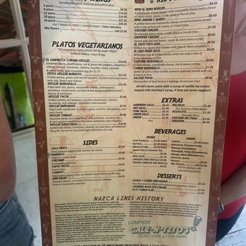 Cali N Tito's - Menu 4/30/24 - Latin American Near Me - Athens, Georgia