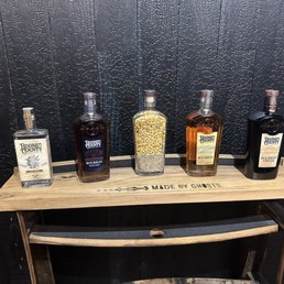 Some of the bourbons we tasted. Some of the bourbons we tasted.