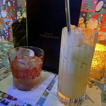 Project Gigglewater - Maple Old Fashion and Kranky Kong - Bars Near Me - Toronto, Ontario