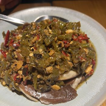 Lunar - Eggplant with Chili Pepper Sauce - Chinese Near Me - New York, New York Lunar - Eggplant with Chili Pepper Sauce - Chinese Near Me - New York, New York