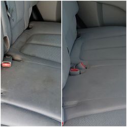 Auto Renew Texas - Stains on back seats and dog hair, they look great now!