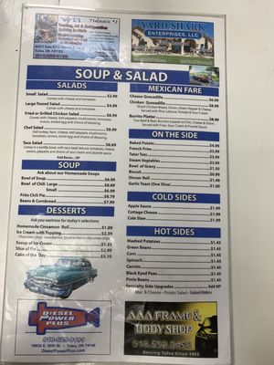 Menu photo 3 Corner Cafe Tulsa, OK