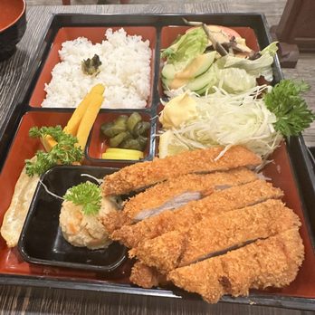 Sankyu Sushi & Izakaya - Lunch Pork Cutlet Set (Tonkatsu) - Sushi Bars Near Me - Mount Prospect, Illinois