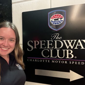 The Speedway Club - Selfie with sign - Venues & Event Spaces Near Me - Concord, North Carolina The Speedway Club - Selfie with sign - Venues & Event Spaces Near Me - Concord, North Carolina
