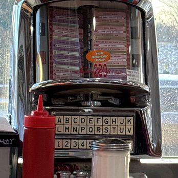 Connie's Diner - Juke box at the tables - Diners Near Me - Waterloo, New York Connie's Diner - Juke box at the tables - Diners Near Me - Waterloo, New York