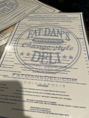 Menu photo 8 Fat Dan's Deli Carmel Carmel, IN Menu photo 8 Fat Dan's Deli Carmel Carmel, IN