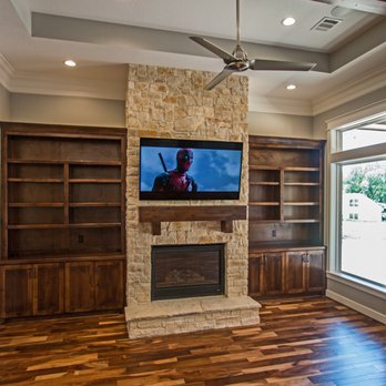 Elite Automation & Technology - 5.1 Surround sound, In-Ceiling Sub / Speakers. Savant Automation Control, 4K Sony XBR 75" TV - Home Automation Near Me - Conroe, Texas