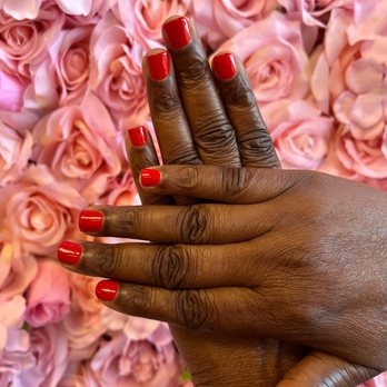 LM Beauty Studio - The Regular Manicure! Color: Fire Engine Tech: @la_manicurista - Hair Stylists Near Me LM Beauty Studio - The Regular Manicure! Color: Fire Engine Tech: @la_manicurista - Hair Stylists Near Me