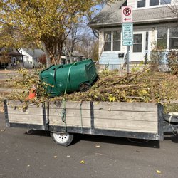 Jimmys Outdoor Services And Snow Removal - Yard clean up haul away photo