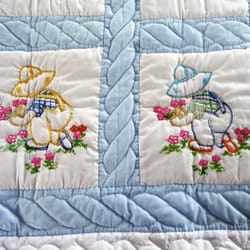 Amish Spirit - Amish Infant Quilt - pattern is Overall Sam.