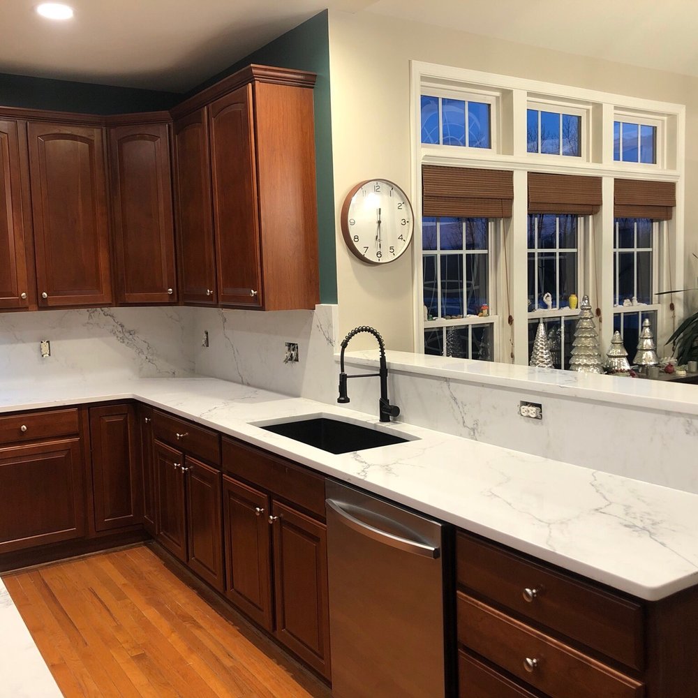 The Granite Shope - Quartz brightened up and refreshed our kitchen! - Masonry/Concrete Near Me - Niagara Falls, New York The Granite Shope - Quartz brightened up and refreshed our kitchen! - Masonry/Concrete Near Me - Niagara Falls, New York