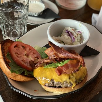 The Dutch - Bacon Cheeseburger w/ Lettuce and Tomato - American Near Me - Saugerties, New York The Dutch - Bacon Cheeseburger w/ Lettuce and Tomato - American Near Me - Saugerties, New York