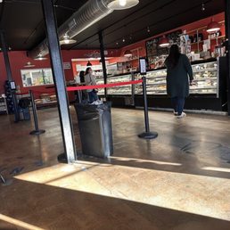 View from seats
