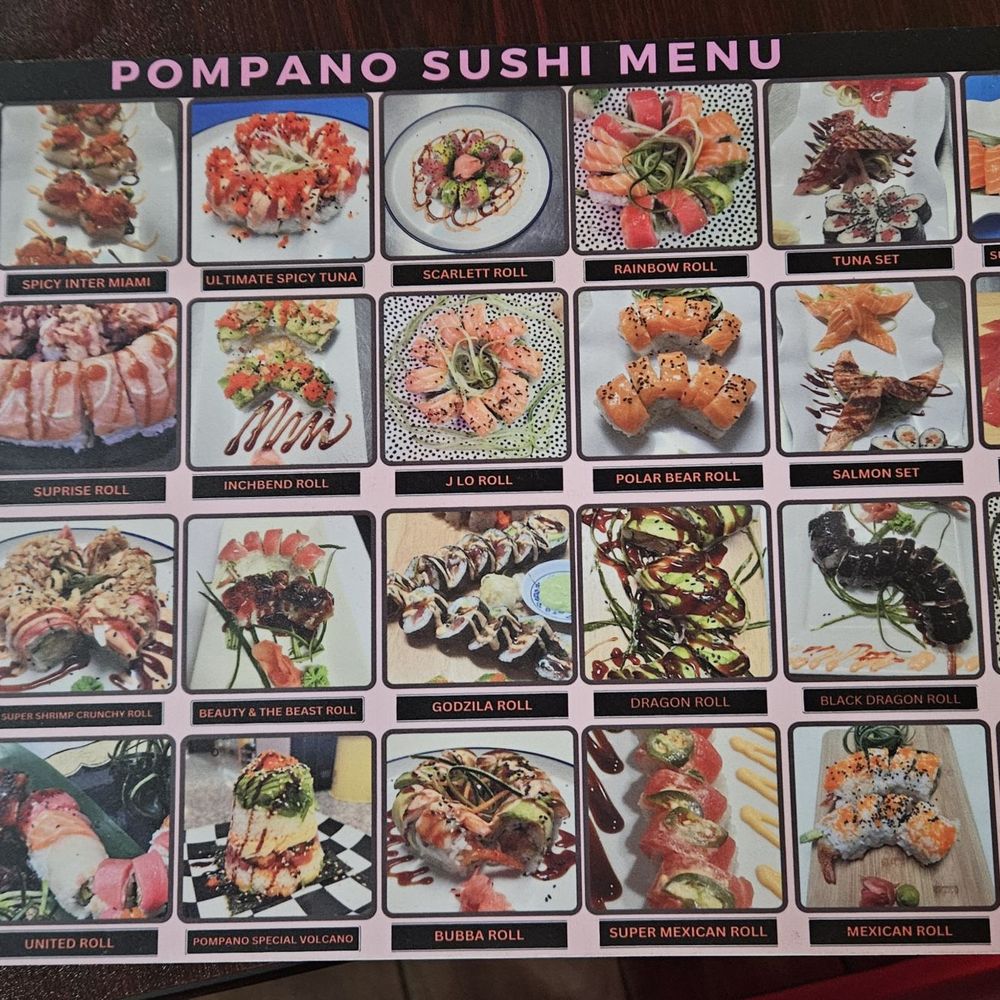 Menu, back