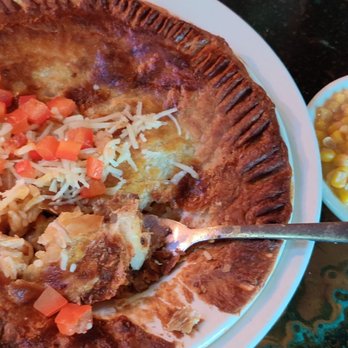 Bon Temps Grill - Crawfish ètouffée pie. Corn maque choux side. Hold the phone! - Cajun/Creole Near Me - Lafayette, Louisiana Bon Temps Grill - Crawfish ètouffée pie. Corn maque choux side. Hold the phone! - Cajun/Creole Near Me - Lafayette, Louisiana