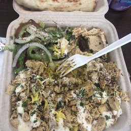Chicken Shawarma Rice Plate Chicken Shawarma Rice Plate