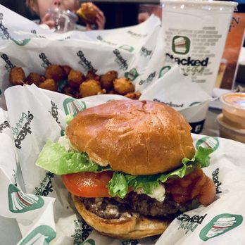 Stacked Bar and Grill - Double stack with blue cheese & bacon - Bars Near Me - Kingsburg, California Stacked Bar and Grill - Double stack with blue cheese & bacon - Bars Near Me - Kingsburg, California