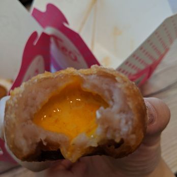 i-Tea - Taro ball with golden yolk, yums - Bubble Tea Near Me - Davis, California
