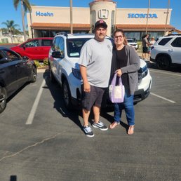 Hoehn Honda! Thank you, Kam!