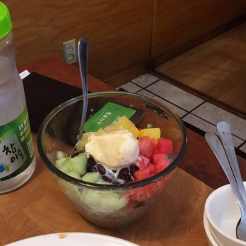 Pine Tree House - Free dessert we got! Patbingsu or Shaved Iced - Korean Near Me - Sacramento, California Pine Tree House - Free dessert we got! Patbingsu or Shaved Iced - Korean Near Me - Sacramento, California