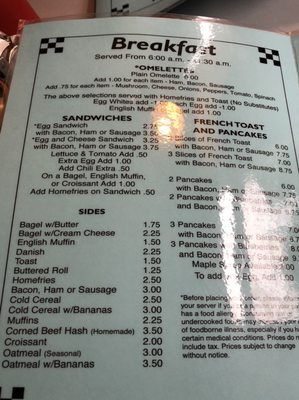Menu photo 3 Jake's Place Darien, CT