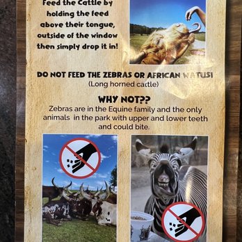 Lazy 5 Ranch - Instructions!! - Zoos Near Me - Mooresville, North Carolina