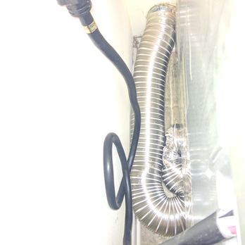 Best Buy - Brookfield - This is how the dryer vent was installed. - Computers Near Me - Brookfield, Wisconsin