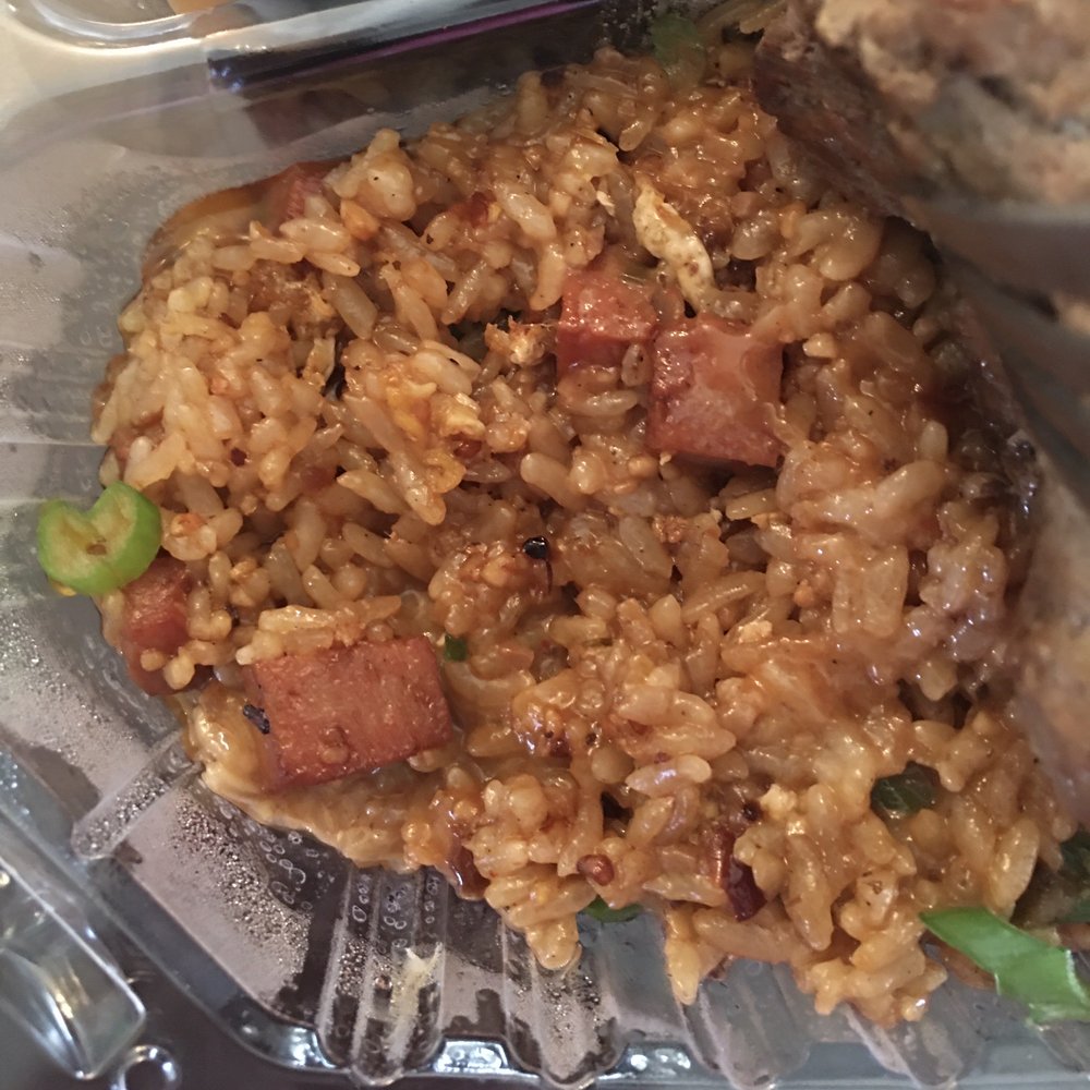 Shootz - Upclose pic of Spam Fried Rice - Hawaiian Near Me - Stanton, California Shootz - Upclose pic of Spam Fried Rice - Hawaiian Near Me - Stanton, California