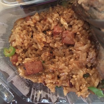 Shootz - Upclose pic of Spam Fried Rice - Hawaiian Near Me - Stanton, California Shootz - Upclose pic of Spam Fried Rice - Hawaiian Near Me - Stanton, California