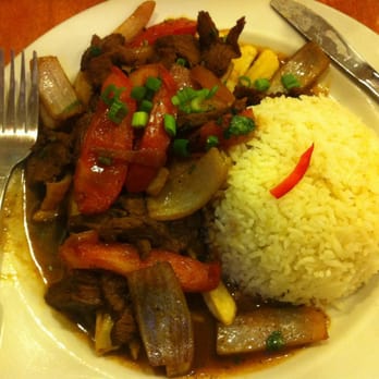 Aji Limon - Lomo Saltado! Amazing - Peruvian Near Me - Buena Park, California
