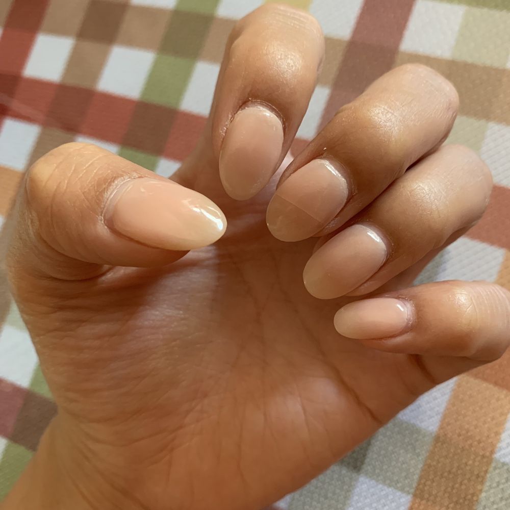 Nail'd It! Spa - Dip powder. 2 weeks later. Cracked because it got caught in something. Other hand looks the same w/o a crack. - Nail Salons Near Me - Stanton, California Nail'd It! Spa - Dip powder. 2 weeks later. Cracked because it got caught in something. Other hand looks the same w/o a crack. - Nail Salons Near Me - Stanton, California