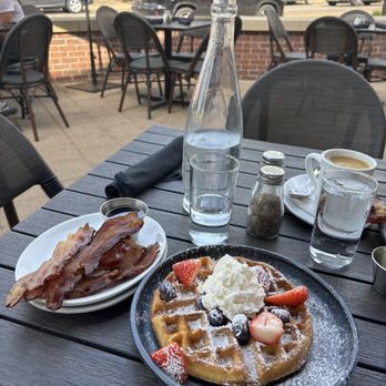 The Whitney House - Gluten free waffle - New American Near Me - Worthington, Ohio The Whitney House - Gluten free waffle - New American Near Me - Worthington, Ohio