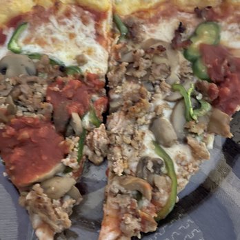 Pizza Heaven - Large Pizza with Sausage, Peppers & Mushrooms - Pizza Near Me - Williamstown, New Jersey Pizza Heaven - Large Pizza with Sausage, Peppers & Mushrooms - Pizza Near Me - Williamstown, New Jersey