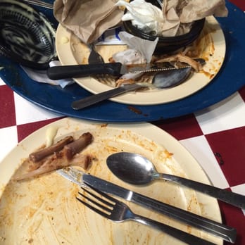 Bigfoot BBQ - Destroyed their Double Wide Sampler! Meat gooood. - Barbeque Near Me - Flagstaff, Arizona