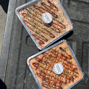 SushiBaked Bychels - 8x8 crab only no spice (no siracha drizzle) and 8x8 crab and shrimp medium spice. Comes with packages of seaweed too! - Food Delivery Services Near Me SushiBaked Bychels - 8x8 crab only no spice (no siracha drizzle) and 8x8 crab and shrimp medium spice. Comes with packages of seaweed too! - Food Delivery Services Near Me