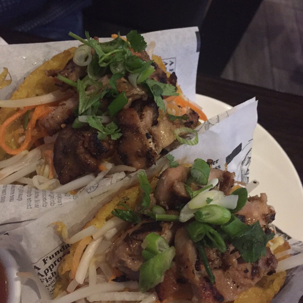 XO Bistro & Bar - Tacos with chicken - Vietnamese Near Me - Edmonton, Alberta XO Bistro & Bar - Tacos with chicken - Vietnamese Near Me - Edmonton, Alberta