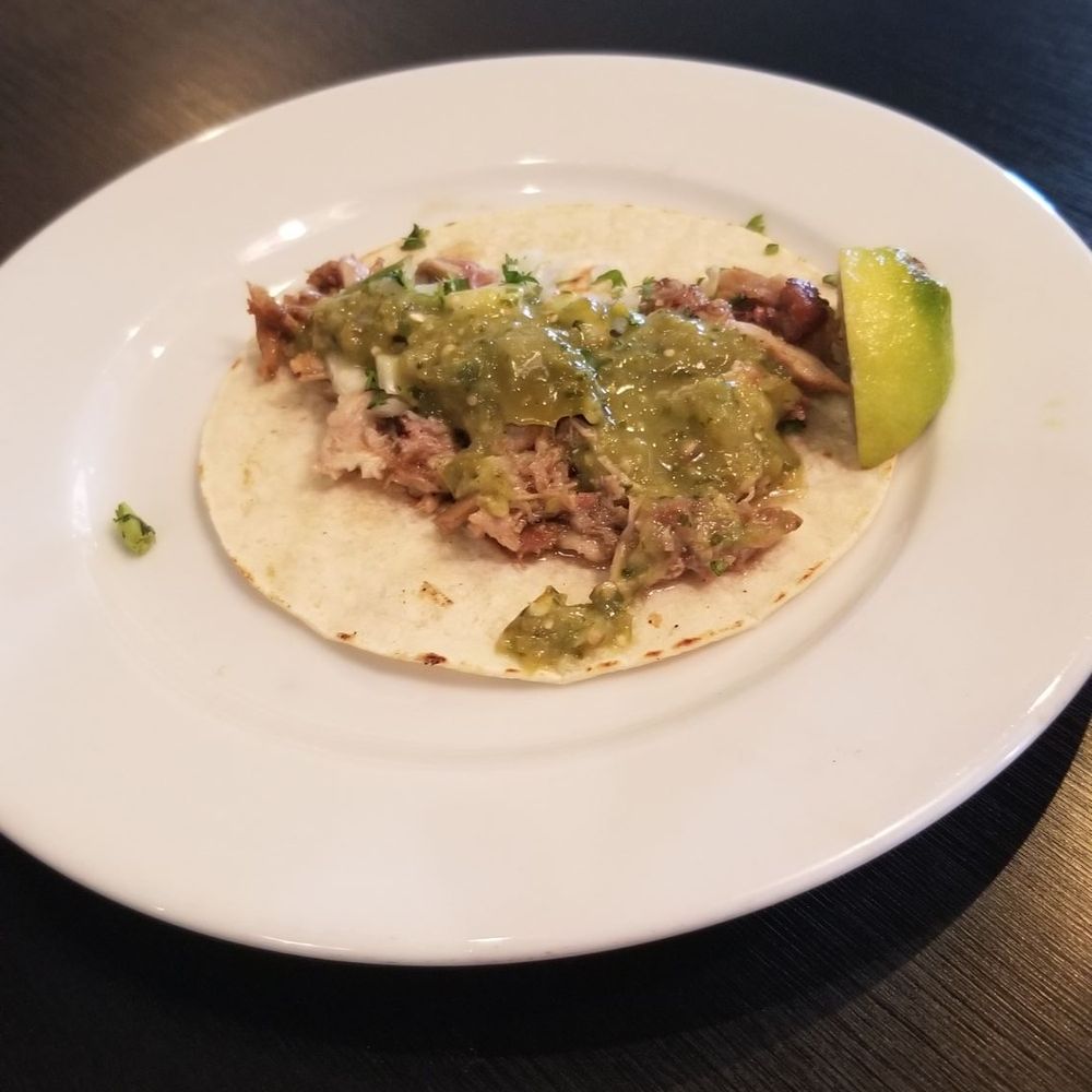 Metropolitan Bar & Grill - Corn tortilla pork carnitas taco - New American Near Me - Englewood, Colorado Metropolitan Bar & Grill - Corn tortilla pork carnitas taco - New American Near Me - Englewood, Colorado