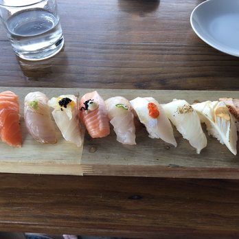 KA Sushi - Ten-piece Nigiri. Excellent fish but too high a price. - Japanese Near Me - Houston, Texas